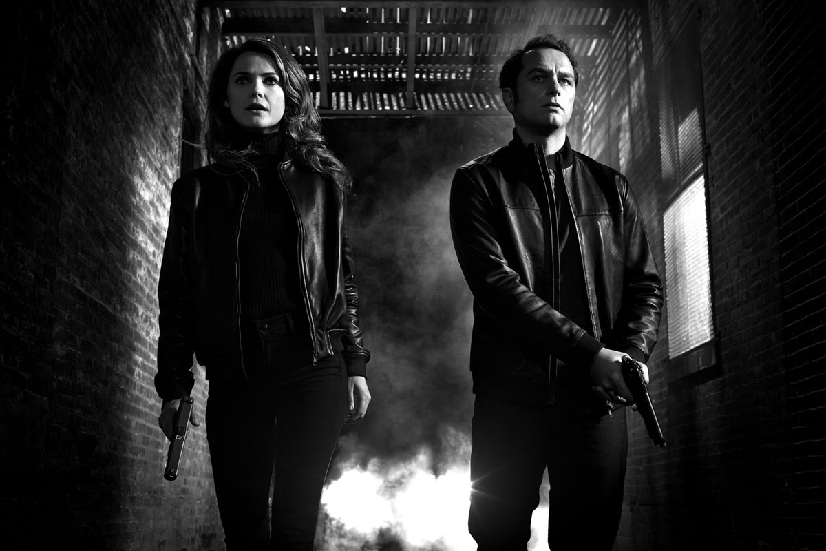 Matthew Rhys and Keri Russell star in The Americans. 