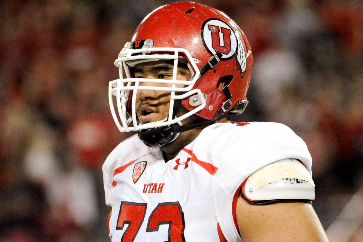 Fans hope Utah left tackle Jeremiah Poutasi is improved from last season to protect the Utes quarterback's blindside.