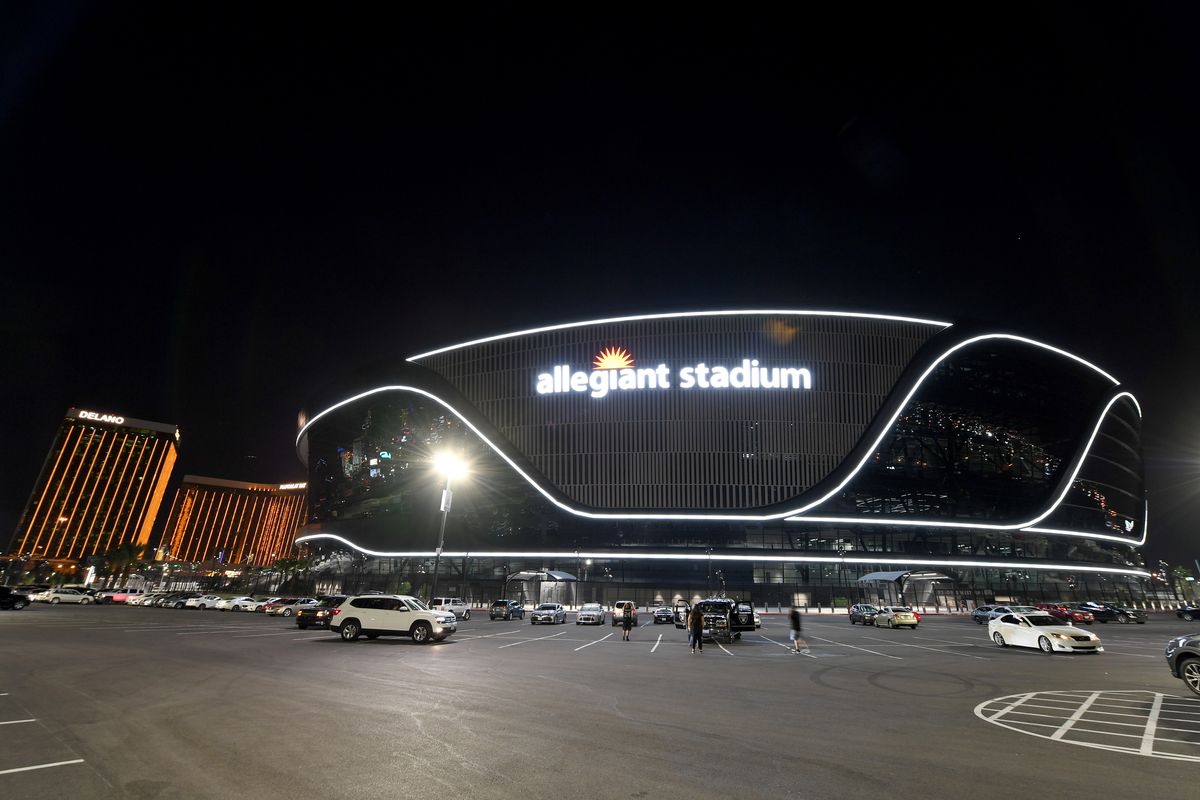 Allegiant Stadium Prepares To Host First Las Vegas Raiders Home Game