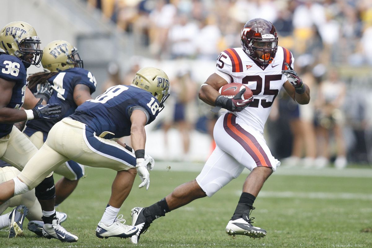 After losing to Pitt, Virginia Tech fell out of the poll (Charles LeClaire-US PRESSWIRE)