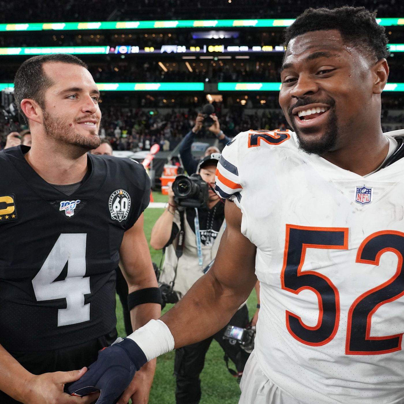 Raiders vs. Bears, Week 5: Game time, TV schedule, live online stream,  odds, channel, more - Silver And Black Pride