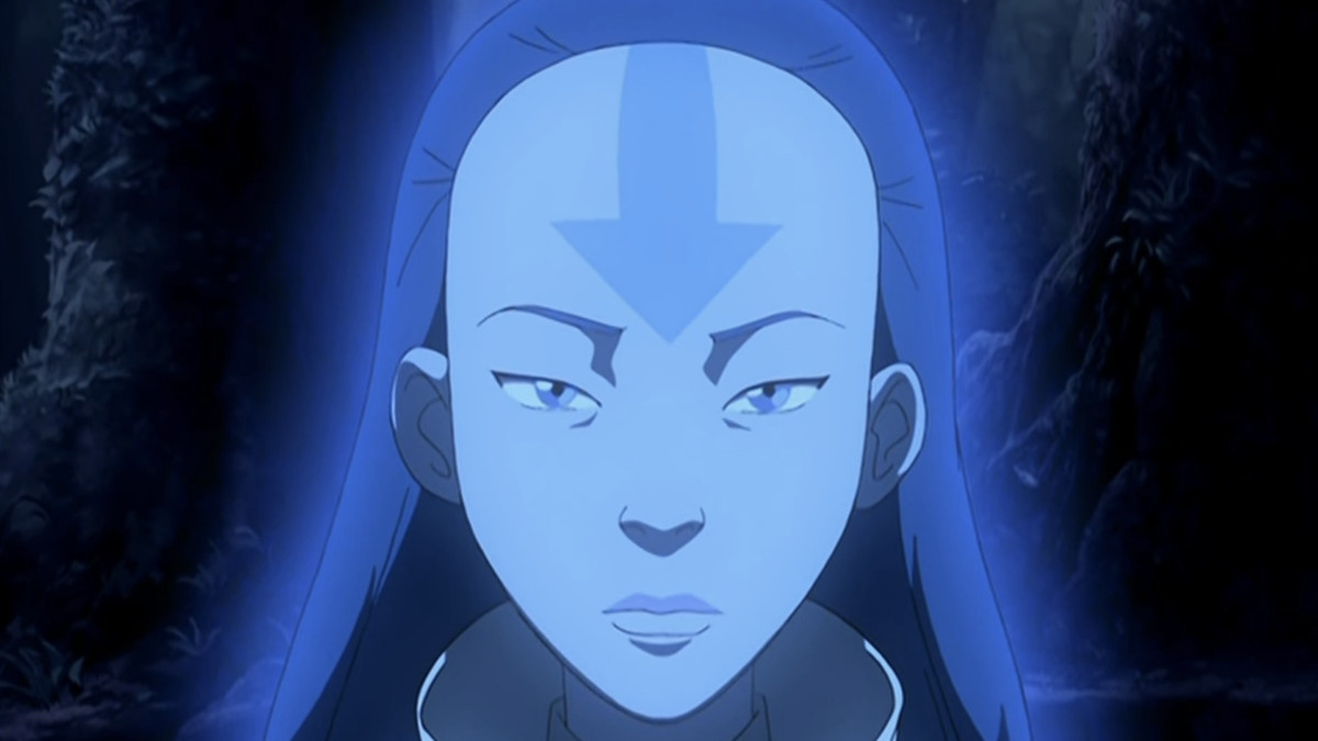 Avatar Yangchen talks to Aang in “Sozin’s Comet: Part 2” from Avatar: The Last Airbender