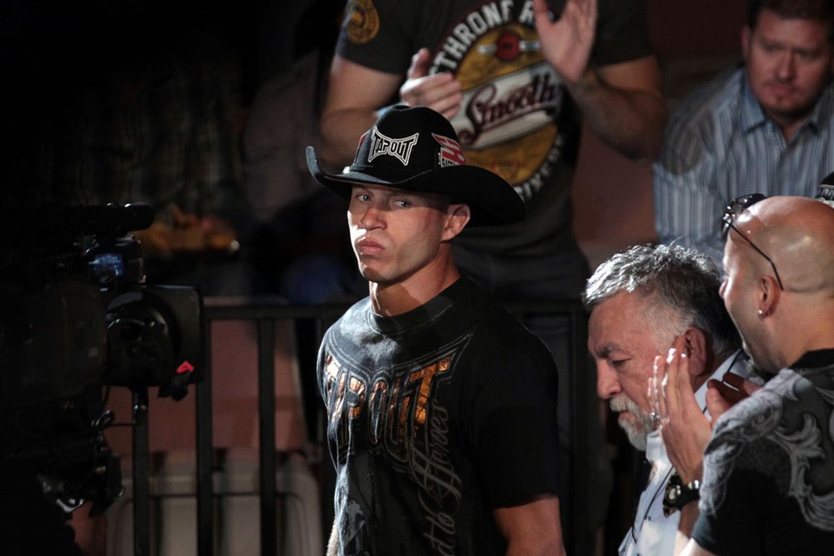 All business: Donald Cerrone says he has no issues fighting teammates and training partners should the time come.