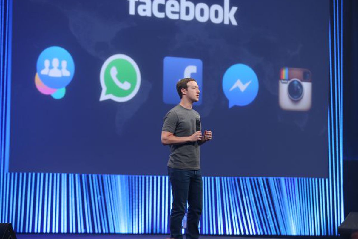 Facebook CEO Mark Zuckerberg speaks at F8 2015.