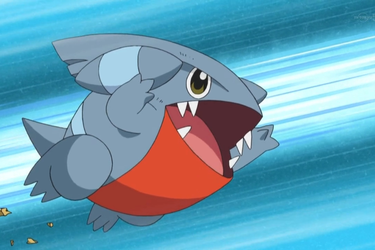 Gible from the Pokemon animated series