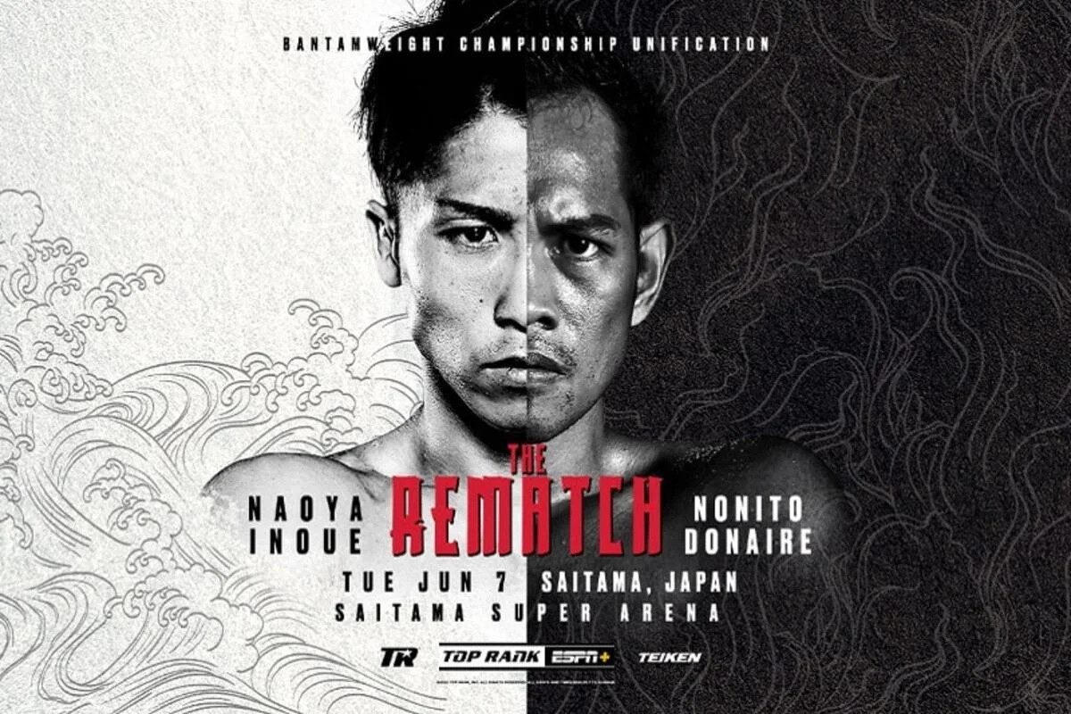 Naoya Inoue and Nonito Donaire meet again on Tuesday in Japan!