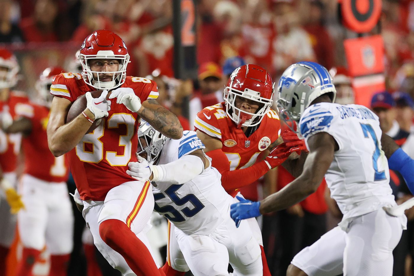 Chiefs-Lions snap counts: Noah Gray played a lot — but didn't replace  Travis Kelce - Arrowhead Pride