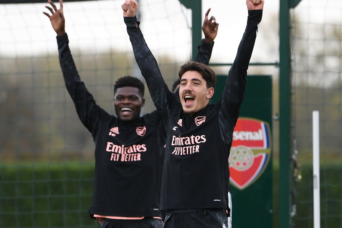 Arsenal FC - Press Conference And Training Session