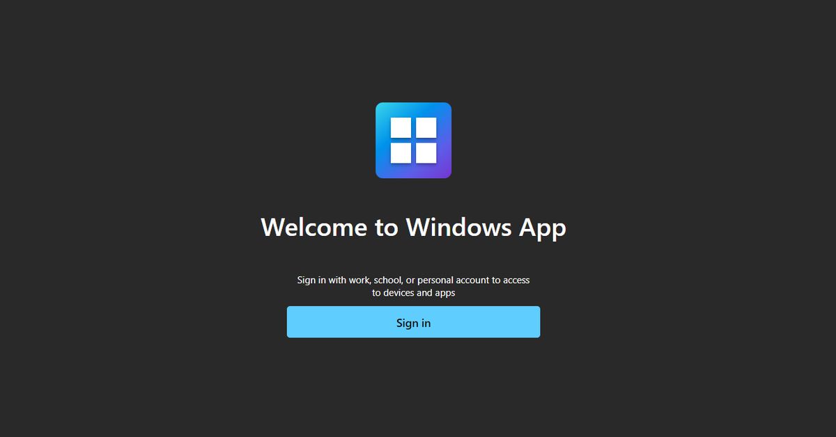 Windows agora é um aplicativo para iPhone, iPad, Mac e PC