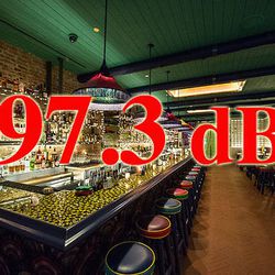 <a href="http://ny.eater.com/archives/2013/08/retaurant_decibel_levels.php">Decibel Levels in New York's Hottest Restaurants</a>