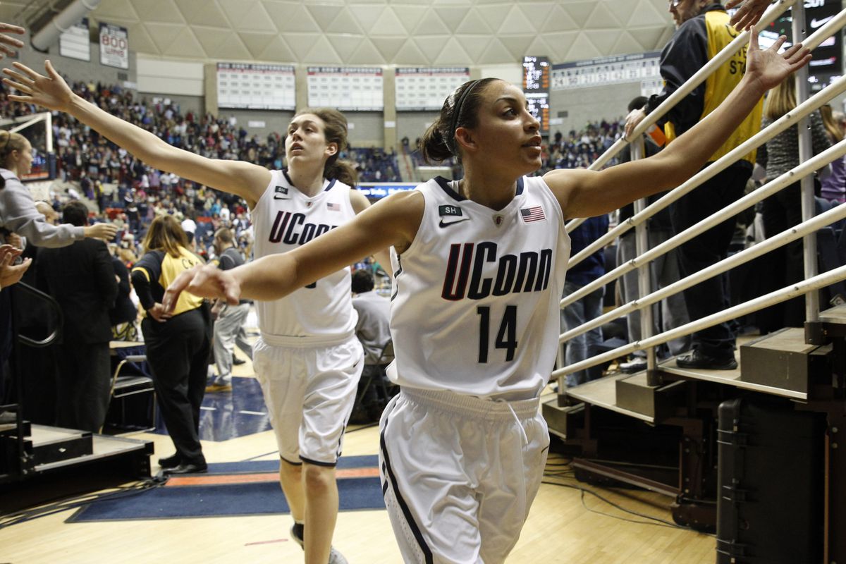 Bria Hartley is one of the UConn players stepping up to break the silence