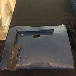 Leather portfolio, $119