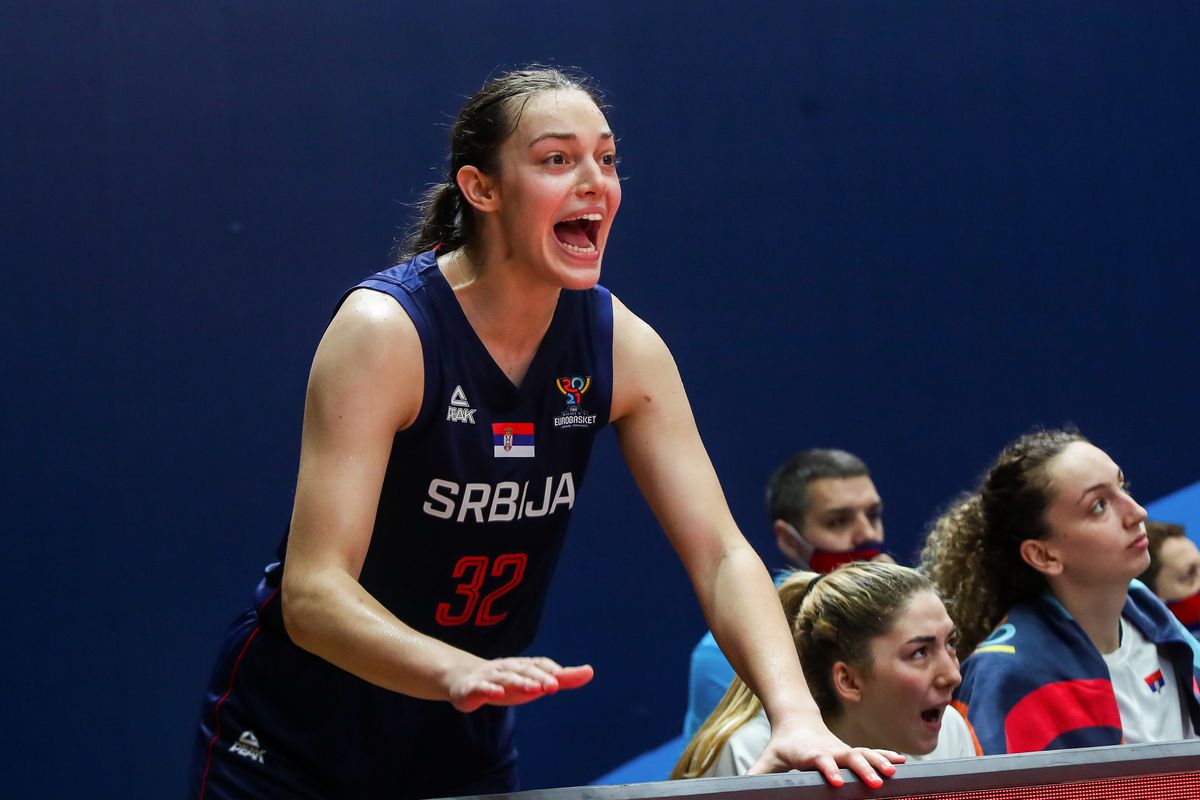 Greece V Serbia - Women’s EuroBasket 2021