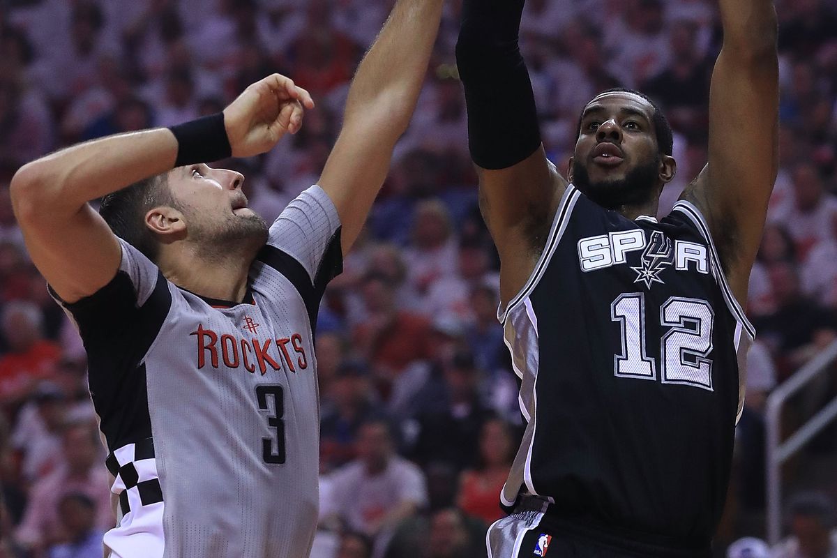 San Antonio Spurs v Houston Rockets - Game Four