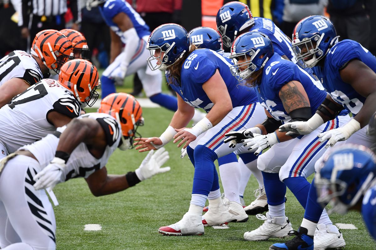 Giants Offensive Line Tumultuous Year But Hope Going Forward Big Blue View