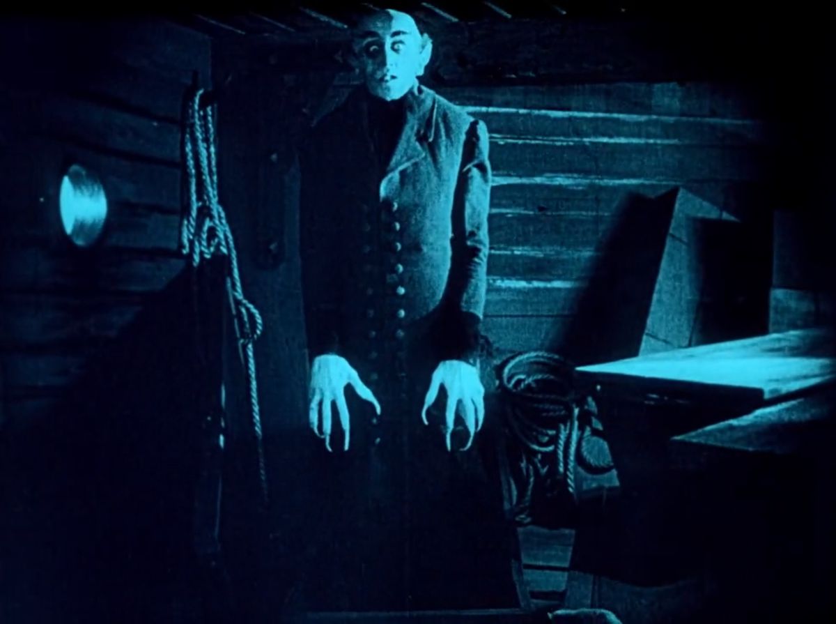 Orlok looking a little stiff in Nosferatu