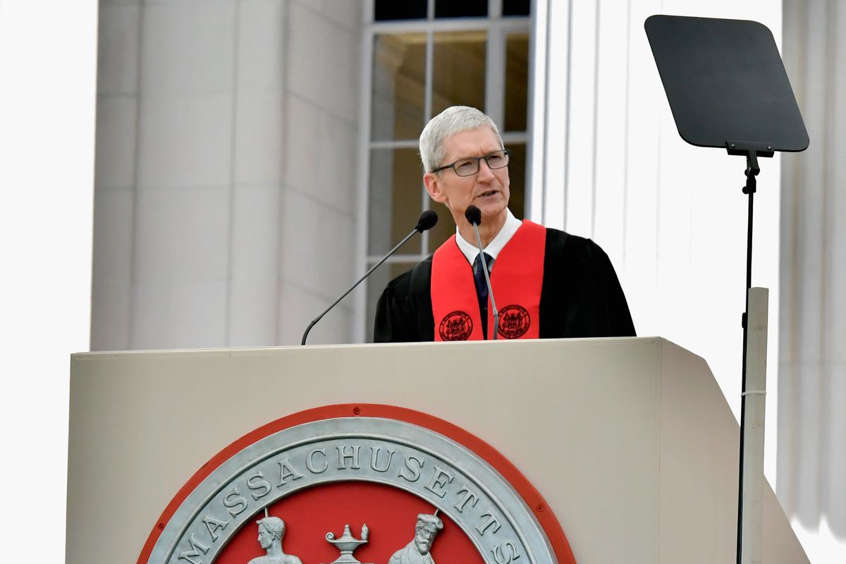 Tim Cook, Apple, MIT commencement