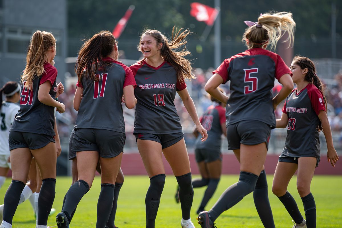PULLMAN, WA - September 5: Washington State women’s soccer team defeat Hawaii 7-0 at Lower Soccer Field