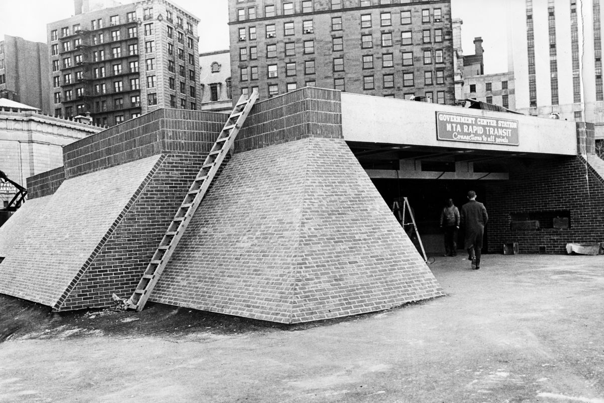 Government Center MBTA Station 1963
