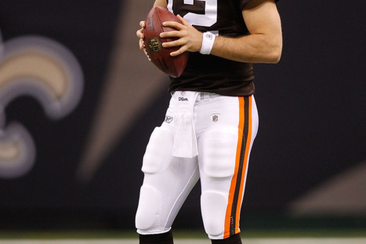 What should the Browns do with QB Colt McCoy?