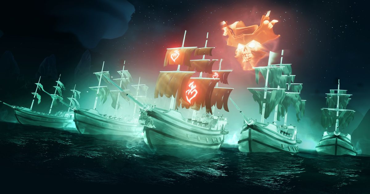 Sea of Thieves gets a new ship boss battle in Haunted Shores - Polygon