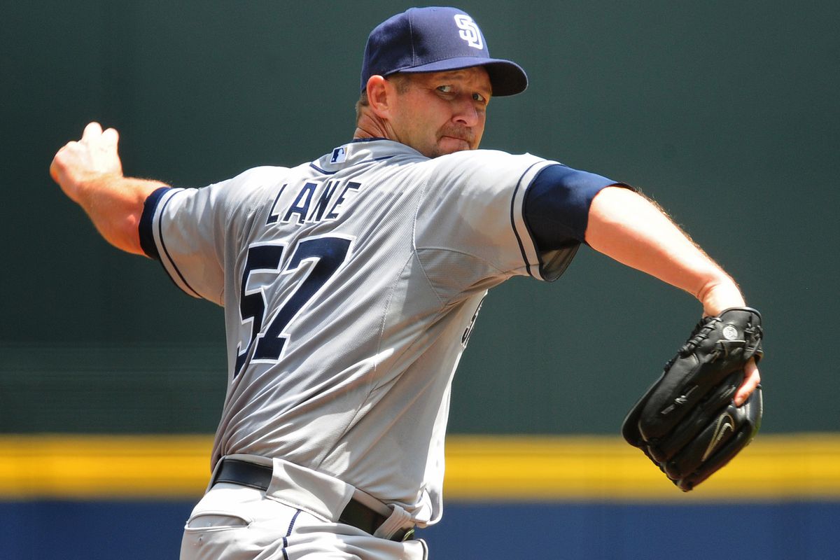 Jason Lane, one of the few other players to successfully convert from a major league position player to a pitcher.