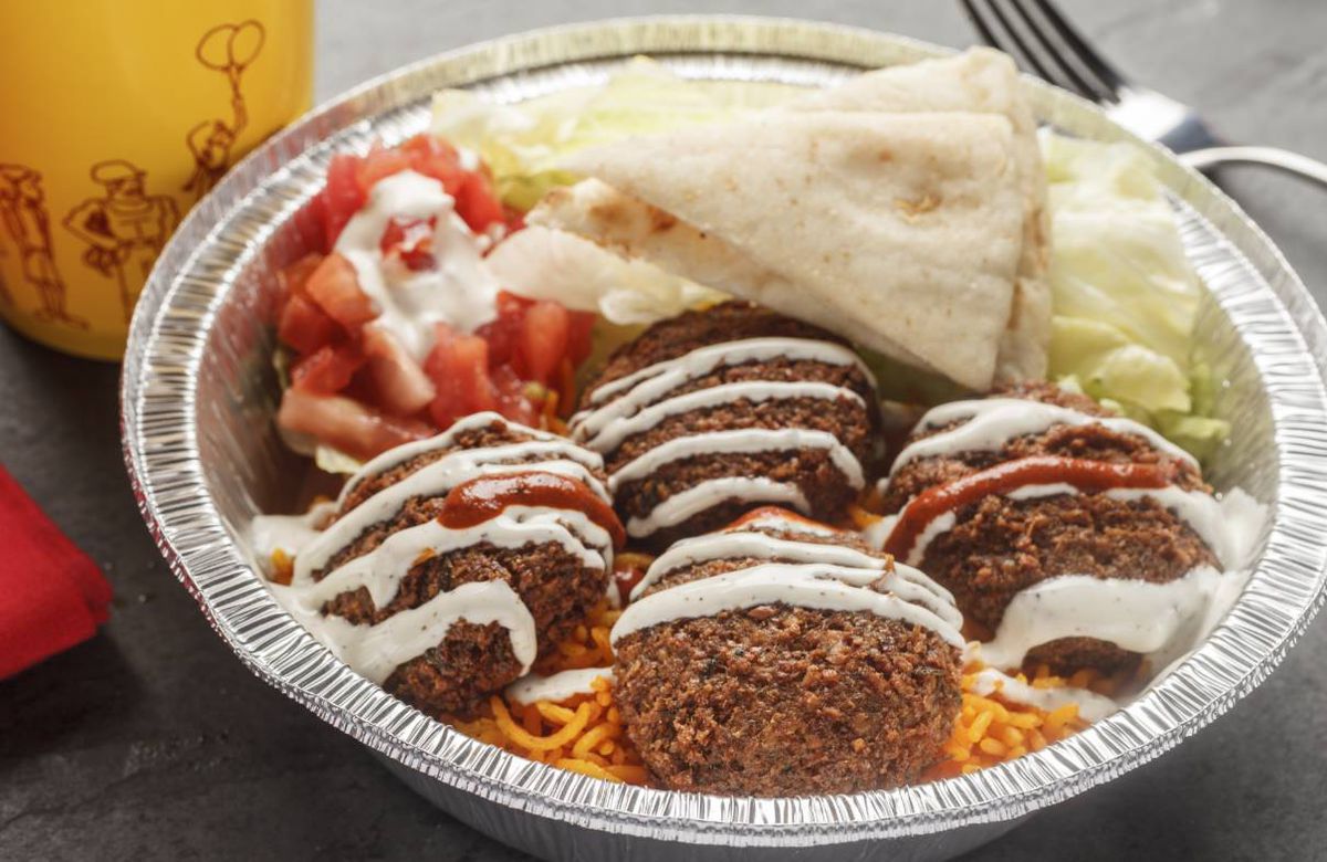 Falafels from The Halal Guys