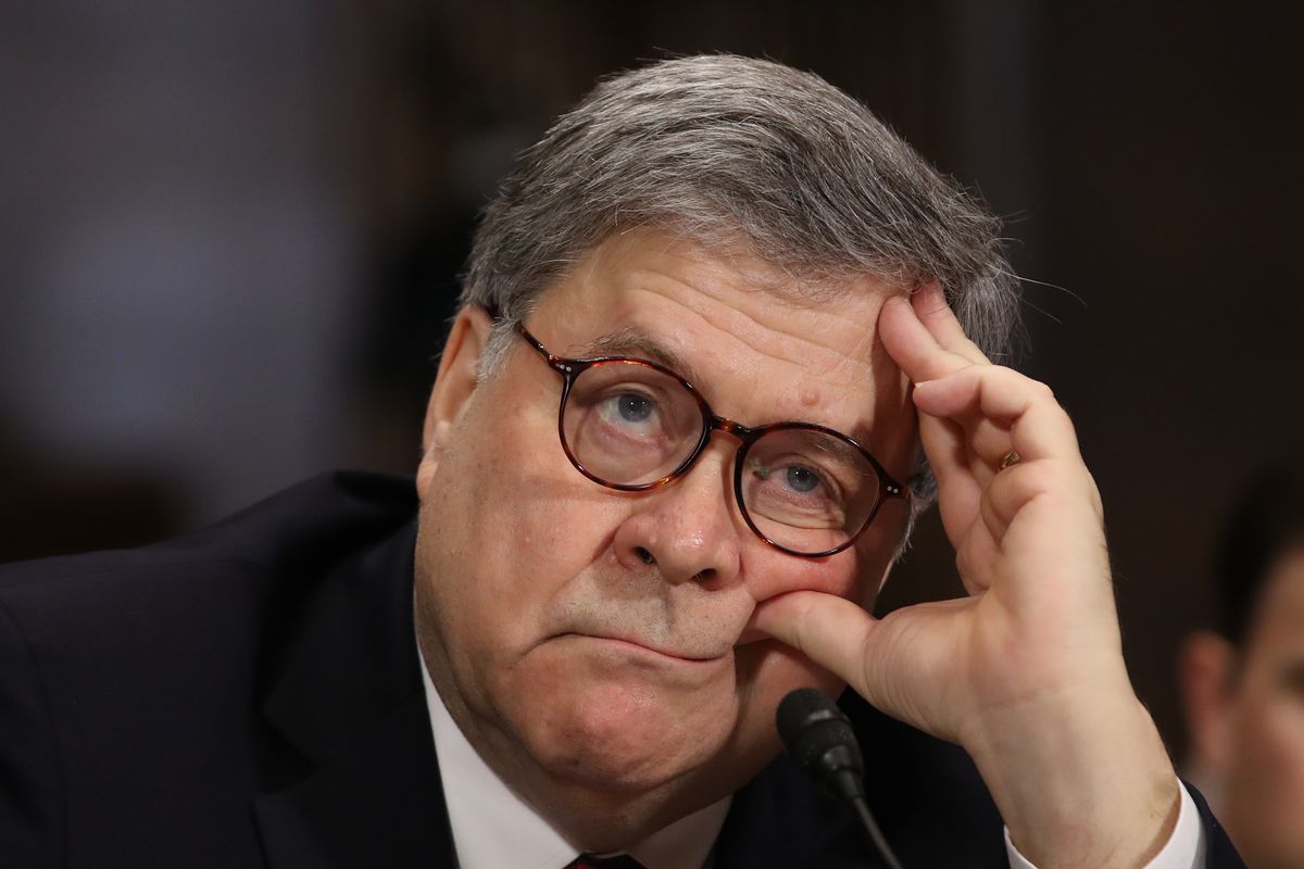 Attorney General Barr Testifies At Senate Hearing On Russian Interference In 2016 Election