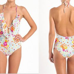 This sweet Billabong suit is good for those with modest busts and modest budgets. $60 at <a href="http://www.swell.com/Girls-BILLABONG-GIRLS/Girls-Swimwear/BILLABONG-VICTORIA-ONE-PIECE?cs=WH" rel="nofollow">Swell</a>