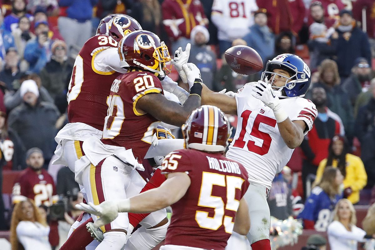 NFL: New York Giants at Washington Redskins