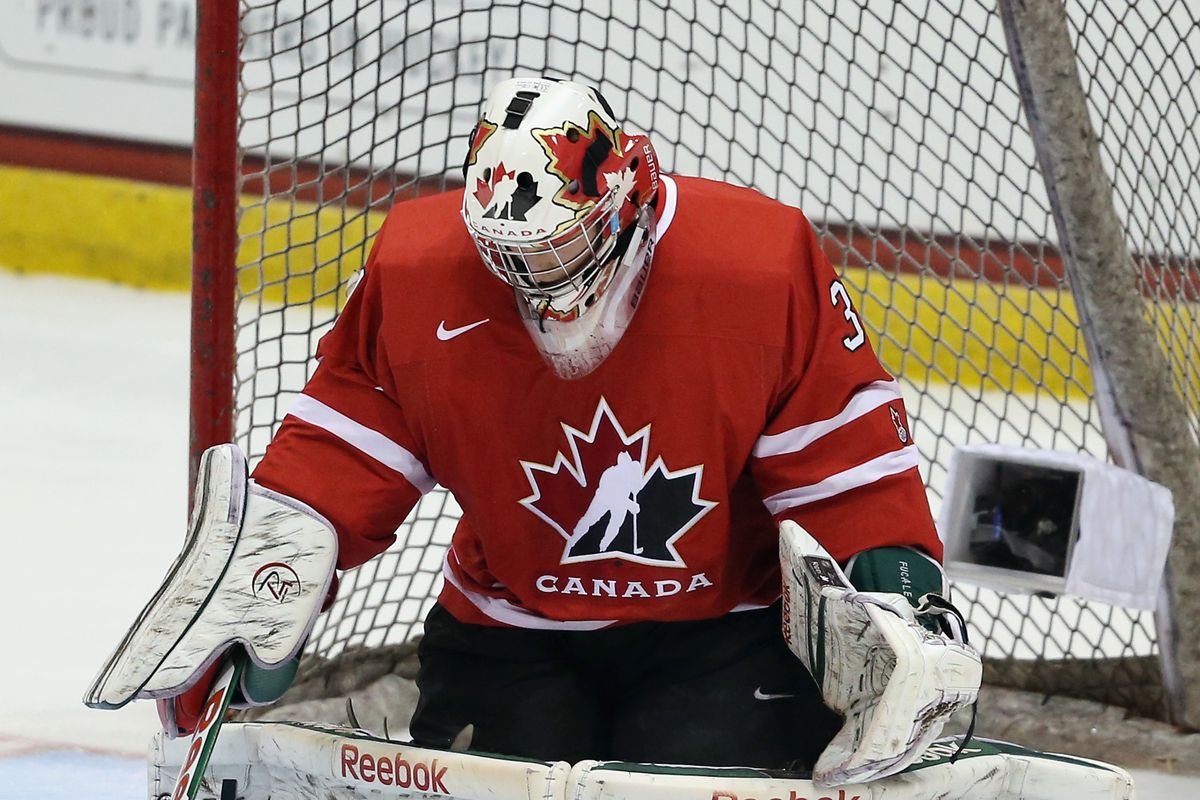 Zachary Fucale was a difference-maker for Canada in goal, and was named Player of the Game.