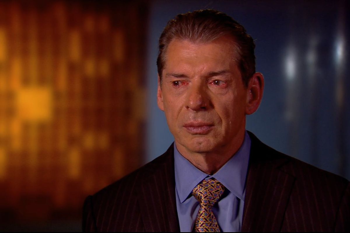 Vince McMahon's reaction (probably) to fans getting to book Monday Night Raw's opening segment next week.