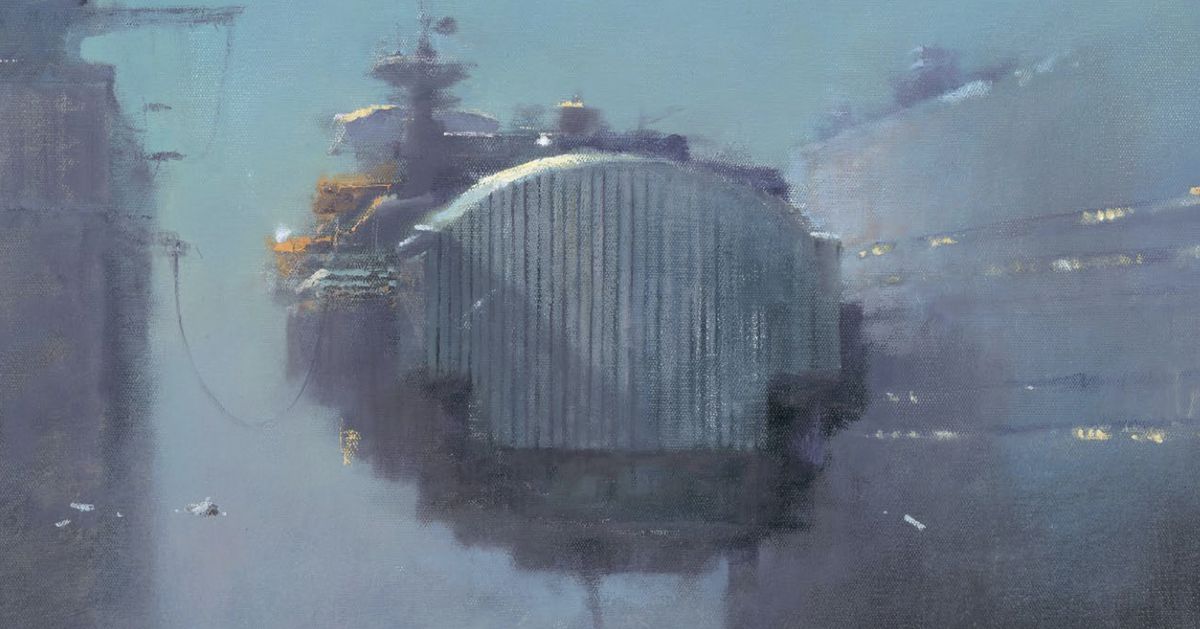 A new John Harris art book will capture more of his dreamlike sci-fi landscapes
