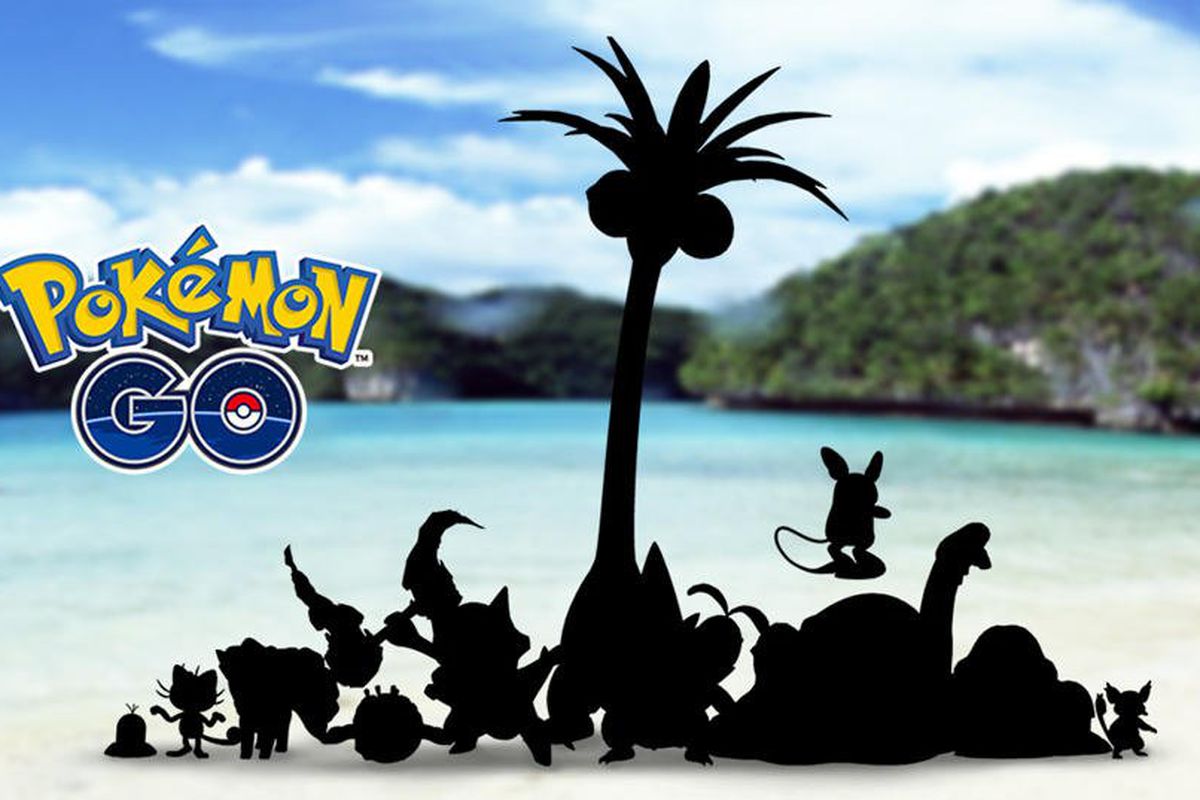 an image of pokemon go silhouettes of alolan form monsters