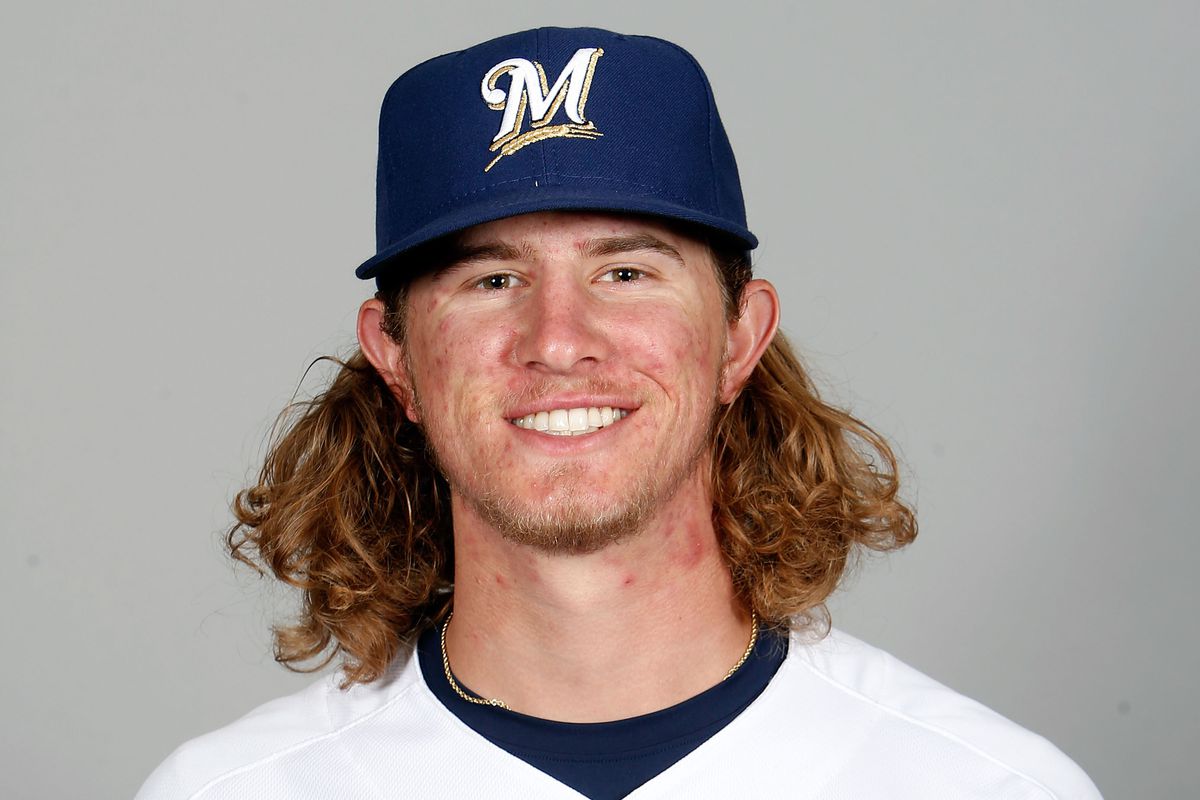 Brewers left handed pitching prospect Josh Hader. 