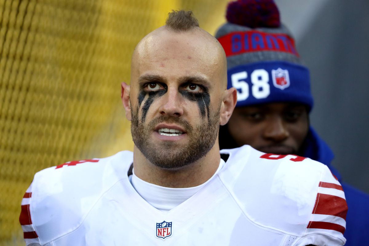 Giants roster cuts 2018: Linebacker Mark Herzlich reportedly ...