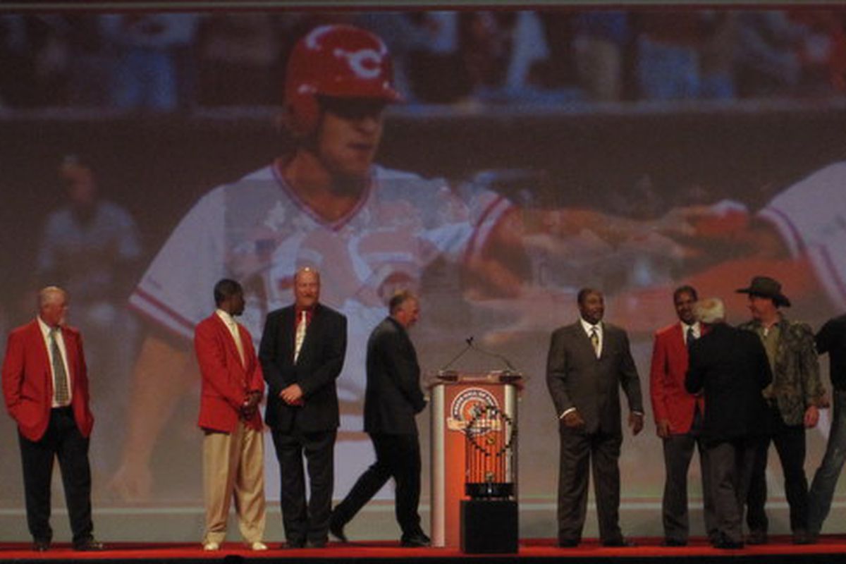 1990 Reds at Hall of Fame Gala