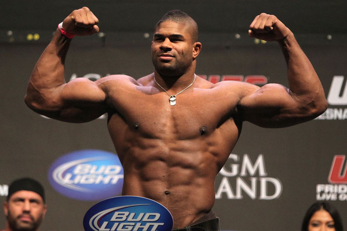 Pictured: Alistair Overeem