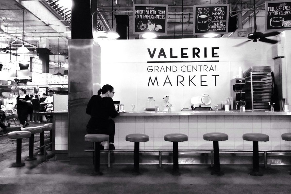 Valerie at Grand Central Market