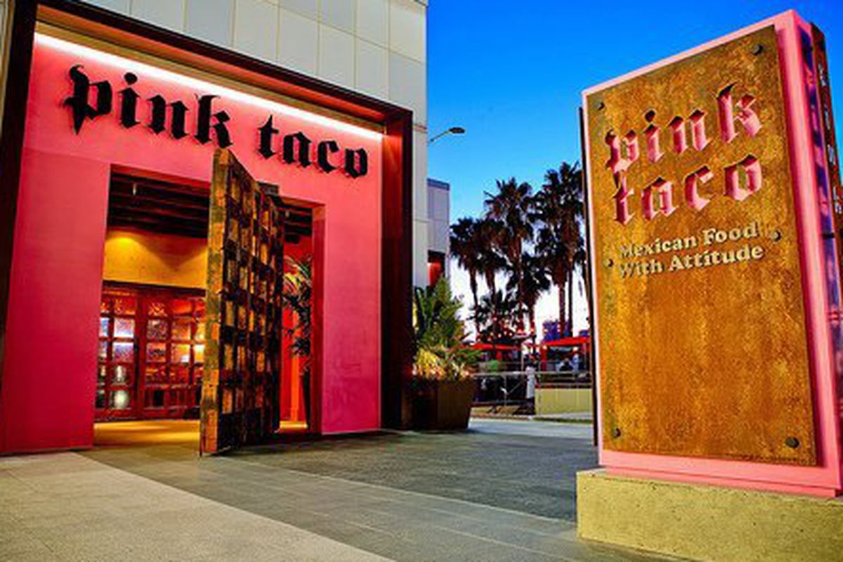The former Pink Taco, Century City