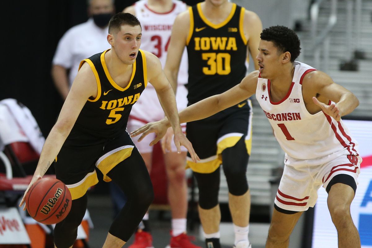 NCAA Basketball: Iowa at Wisconsin