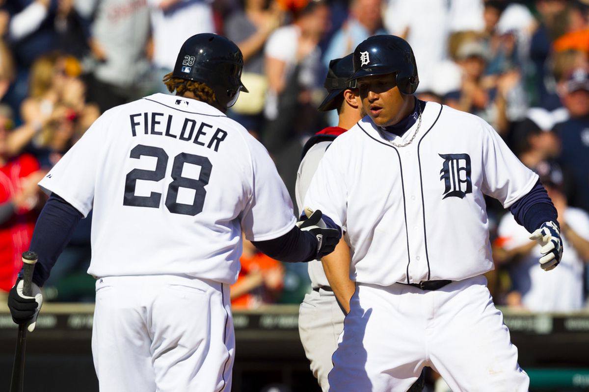 Prince Fielder and Miguel Cabrera enjoy their blossoming bromance.