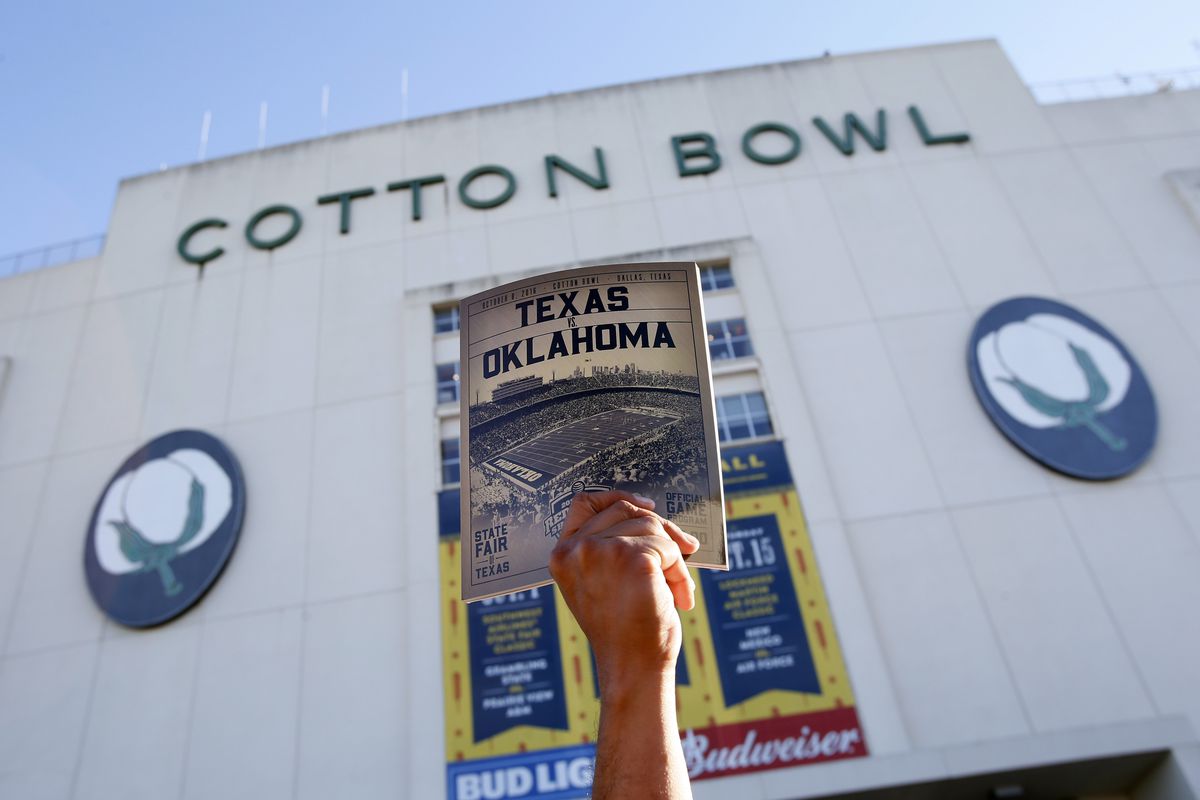 NCAA Football: Texas at Oklahoma