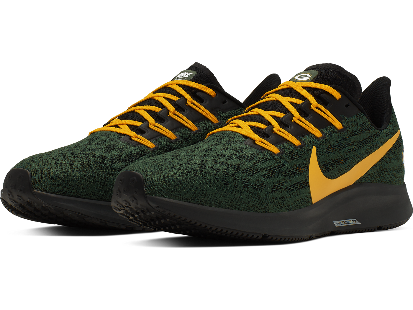 Nike drops new Air Zoom Pegasus 36 Green Bay Packers shoe