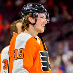 “I’m just happy I made it here without crashing my car in the snow.” -Nolan Patrick probably