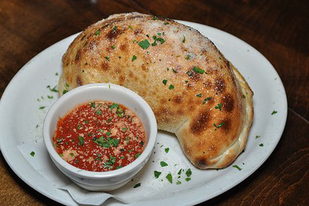 A calzone at Slice 