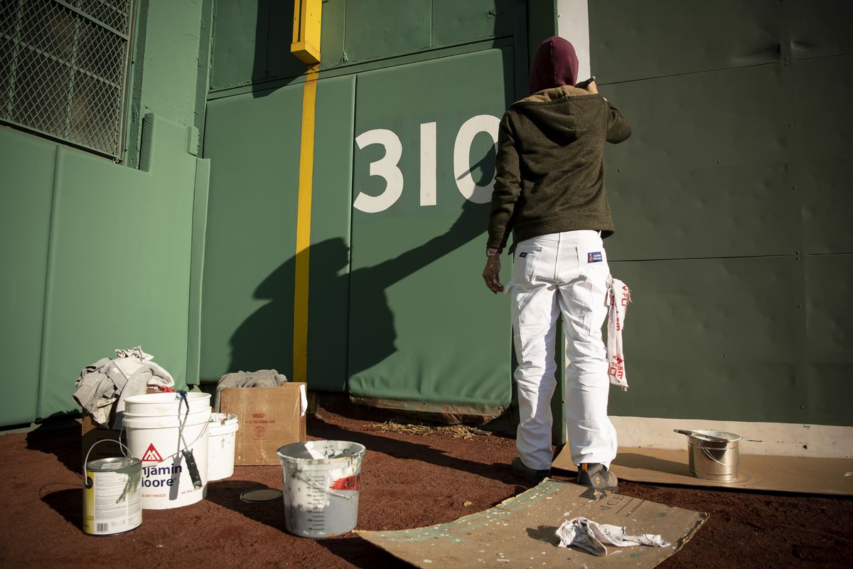 Fenway Park Prepares for 2023 Opening Day