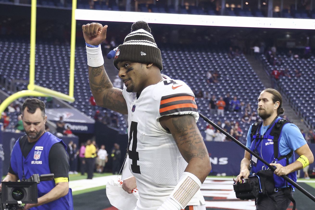 FINAL: Browns 27, Texans 14: A final word on Deshaun Watson, who we are still not talking about