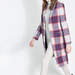 Zara <a href="http://www.zara.com/us/en/woman/coats/checked-coat-c269183p1576547.html">Checked Coat</a>, $239.