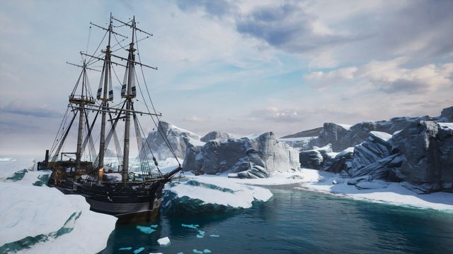 Dread Hunger - a ship from the late 1800s is stuck in an Arctic, unforgiving environment
